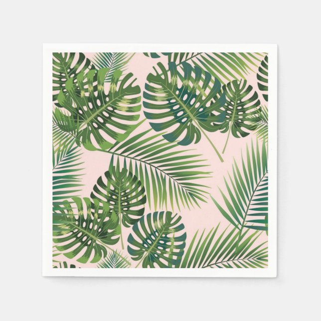 Leaves pattern napkins (Front)