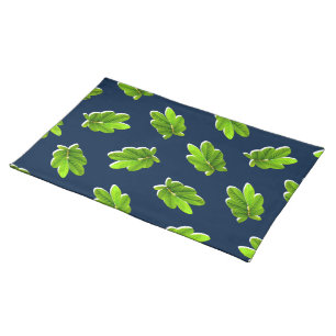 Leaves Pattern of the Tropics Cloth Placemat
