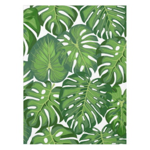 Leaves pattern tablecloth