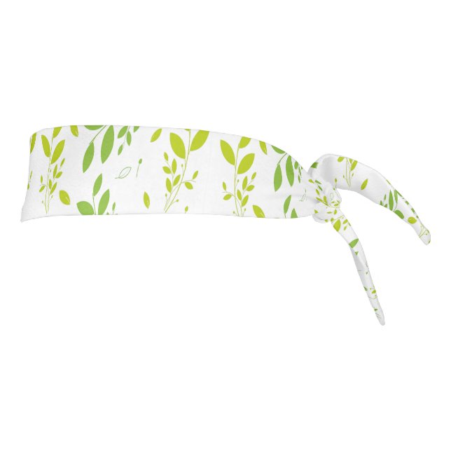 leaves pattern tie headband (Rotate 90)