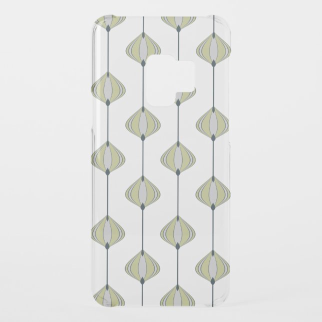 Leaves pattern uncommon samsung galaxy case (Back)