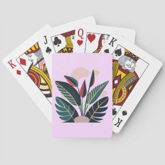 Leaves Poker Cards