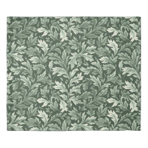 Leaves Sage Green Floral Pattern