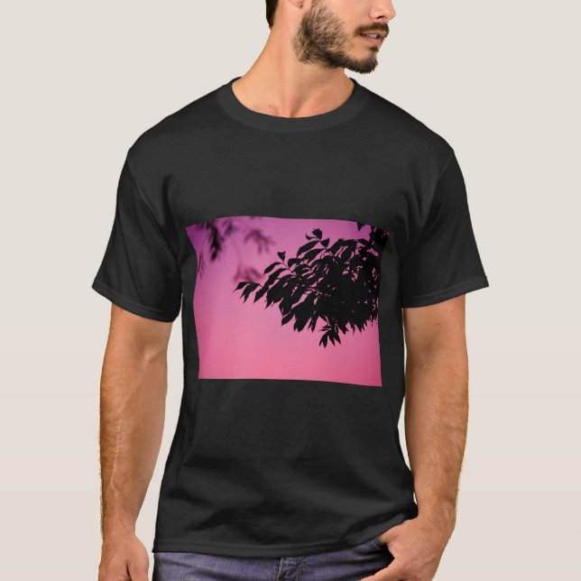 Leaves Silhouettes Nature Tee (Front)