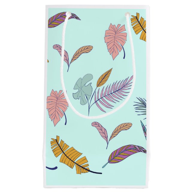 Leaves  small gift bag (Front)