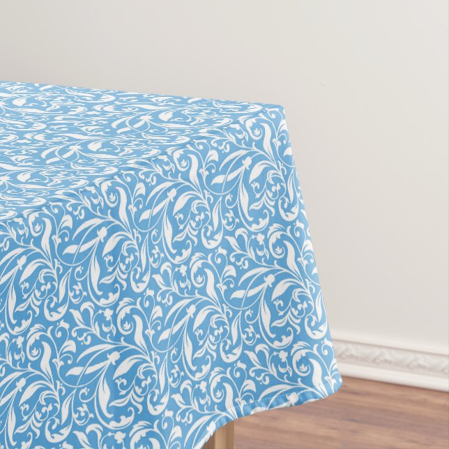 Leaves Swirl Tablecloth (In Situ)