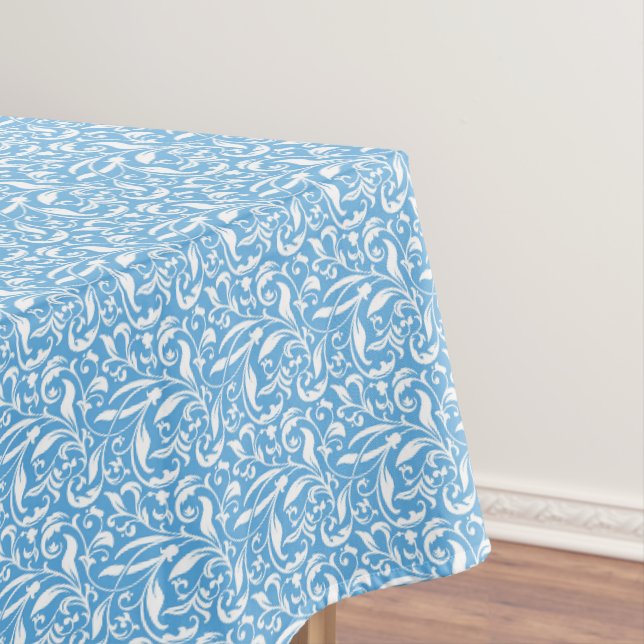 Leaves Swirl Tablecloth (In Situ)