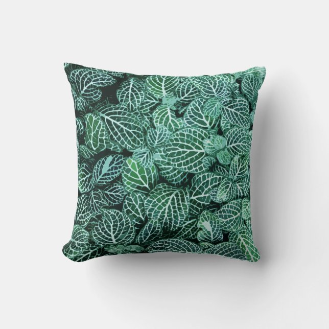 Leaves  throw pillow (Front)