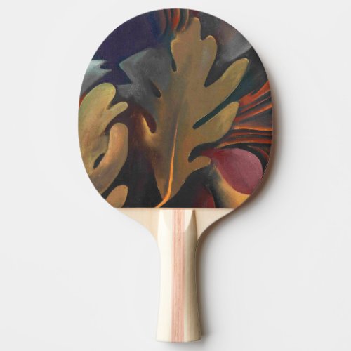 Leaves Under Water  Georgia OKeeffe  Ping Pong Paddle