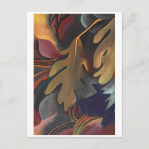 Leaves Under Water Georgia O'Keeffe Postcard
