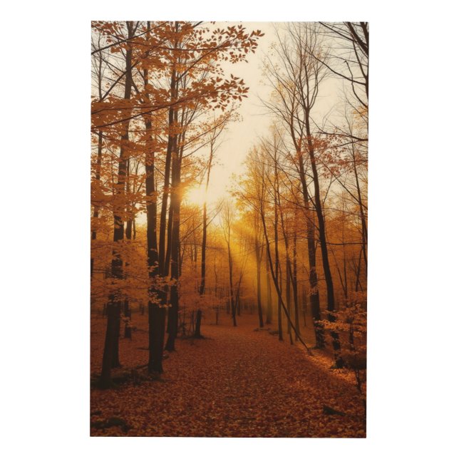Leaves wall àrt &Decor Wood Wall Art (Front)