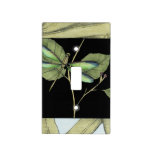 Leaves with Dragonfly Inset by Jennifer Goldberger Light Switch Cover