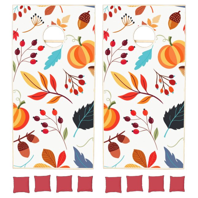 Leaves | Zazzle_Growshop. Cornhole Set (Set)