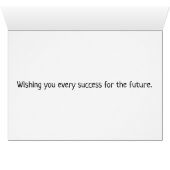 Leaving Cartoon Caricatures of Colleagues Waving (Inside Horizontal (Bottom))