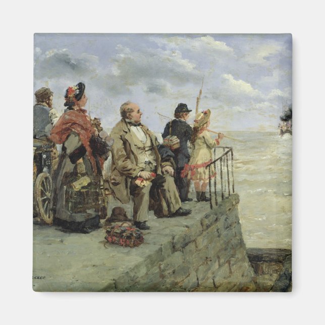 Leaving for Jersey Magnet (Front)