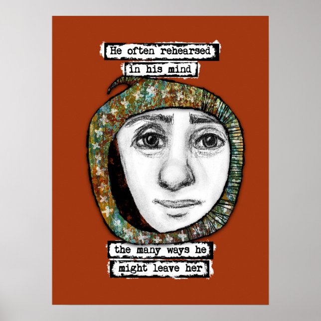 Leaving Her Poster Wall Art (Front)