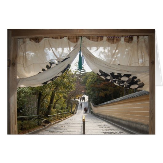 Leaving Kinkakuji Cards (Front Horizontal)
