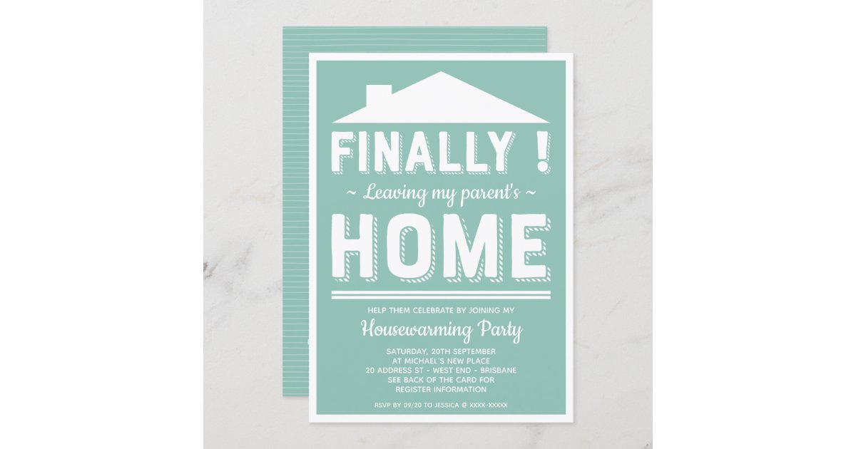 funny house warming party invitation wording