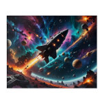 Leaving Spaceport Acrylic Print