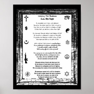 Leaving The Darkness, Enter The Light Poster