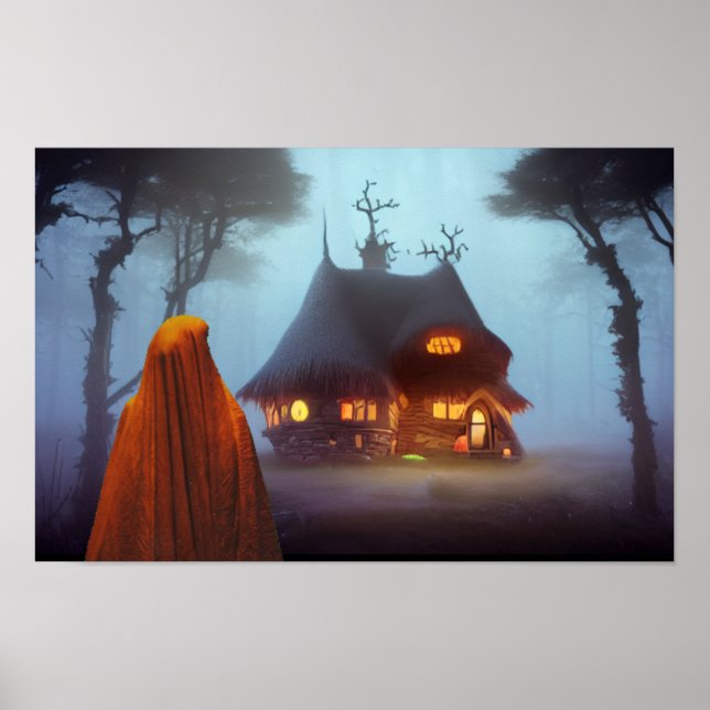 Leaving the Haunted House Poster (Front)