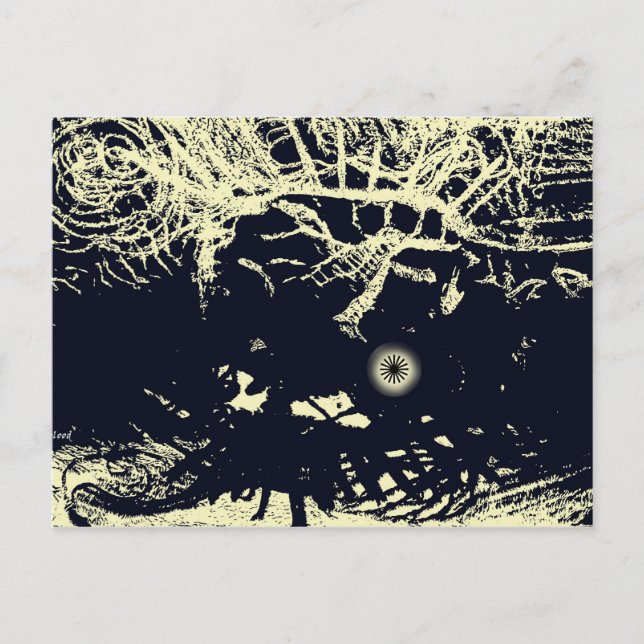 Leaving the sunshine postcard (Front)