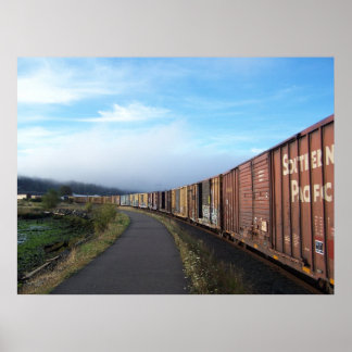 Leaving town poster