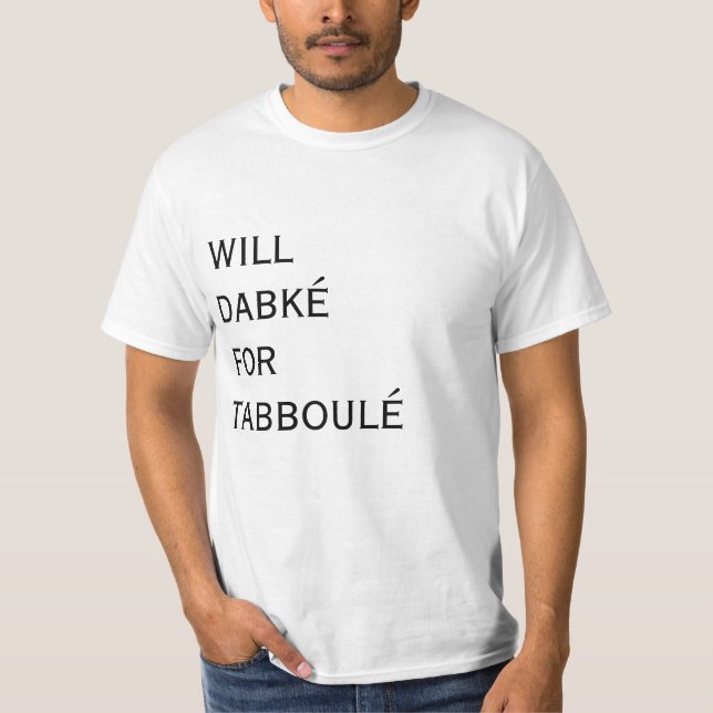 Lebaneezy - Lebanese Humor T-Shirt (Front)