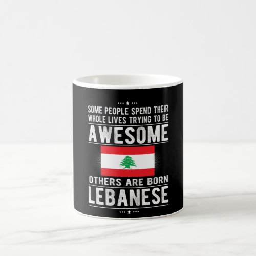 Lebanese Flag Lebanon Heritage Lebanese Roots Coffee Mug