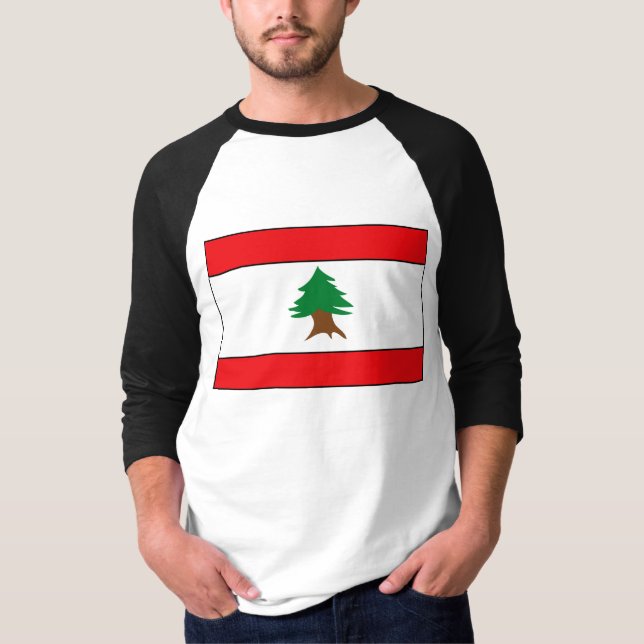 Lebanese Flag T-shirts and Gifts (Front)