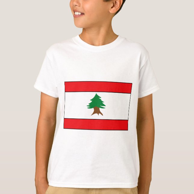 Lebanese Flag T-shirts and Gifts (Front)