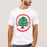 Lebanese Forces T-shirt at Zazzle