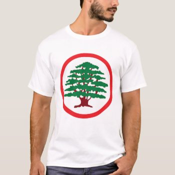Lebanese Forces T-shirt by GrooveMaster at Zazzle