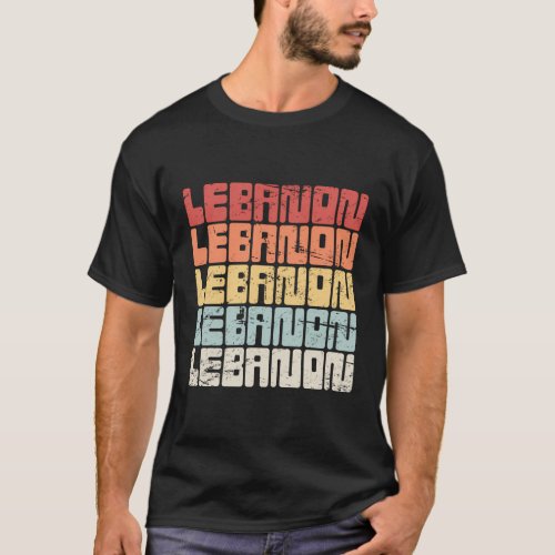 Lebanese Pride Beirut Tripoli Lebanon T_Shirt