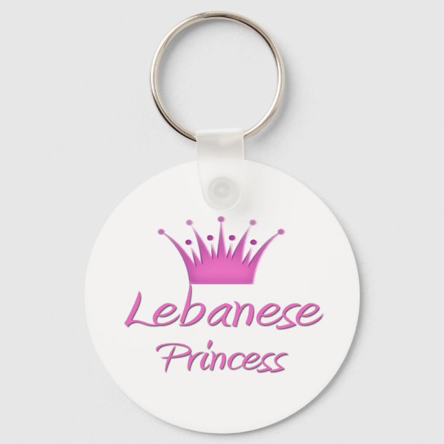Lebanese Princess Keychain (Front)