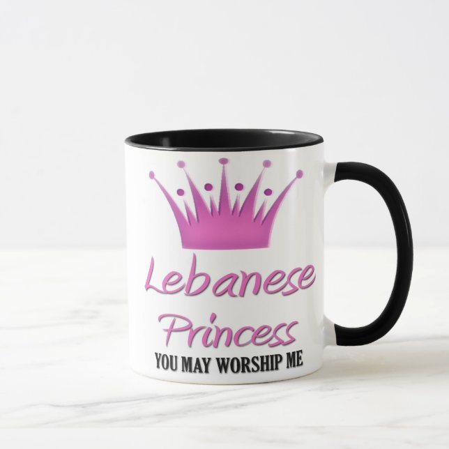 Lebanese Princess Mug (Right)
