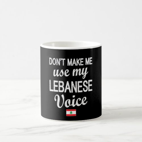 Lebanese Roots Lebanon Flag Lebanese Heritage Coffee Mug