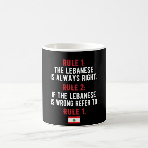 Lebanese Roots Lebanon Flag Lebanese Heritage Coffee Mug