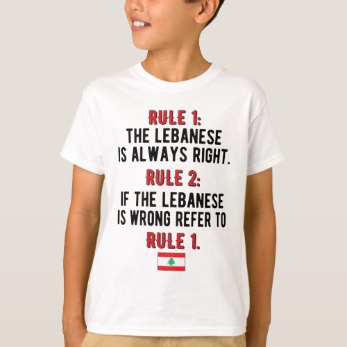 Lebanese Roots Lebanon Flag Lebanese Heritage T_Shirt