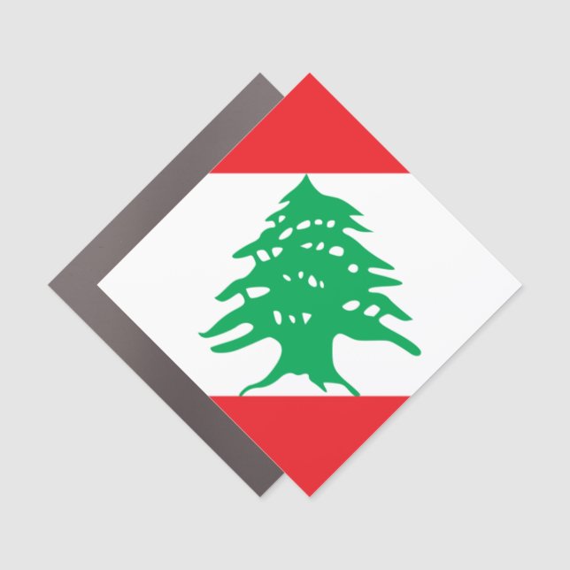 lebanon car magnet (Front)