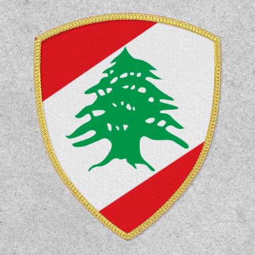 Lebanon Coat of Arms Patch