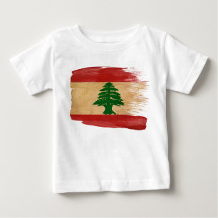 Lebanon Flag Baby T-Shirt