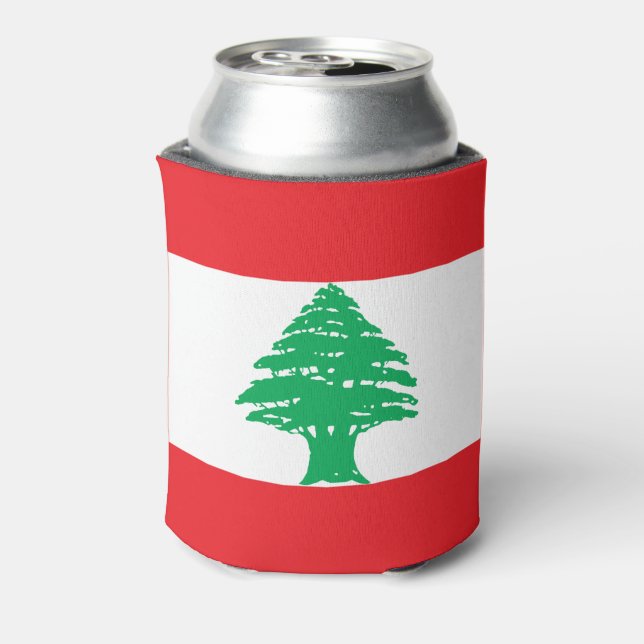 Lebanon Flag Can Cooler (Can Back)