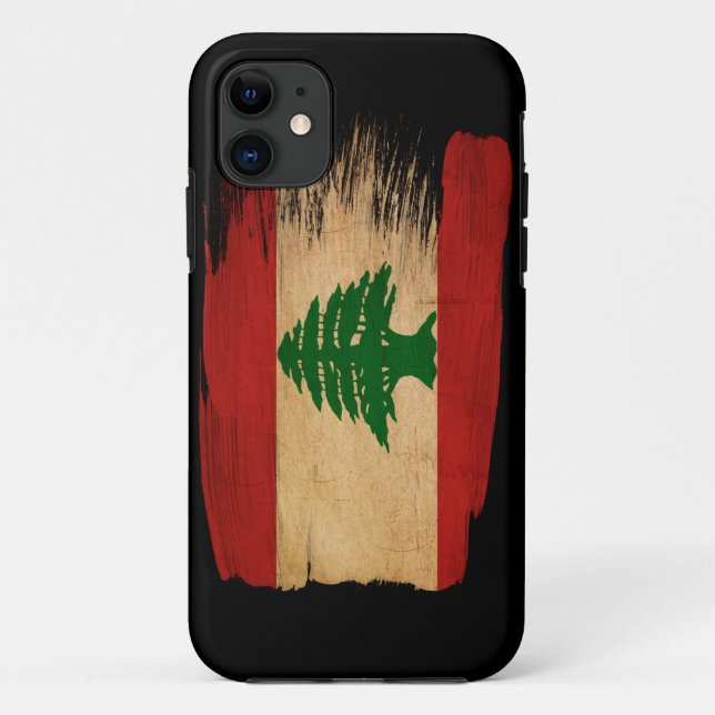 Lebanon Flag Case-Mate iPhone Case (Back)