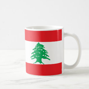 Lebanon Flag Ceramic Mug
