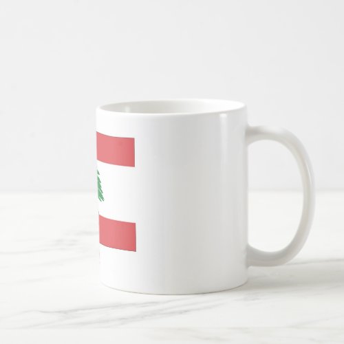 Lebanon Flag Coffee Mug