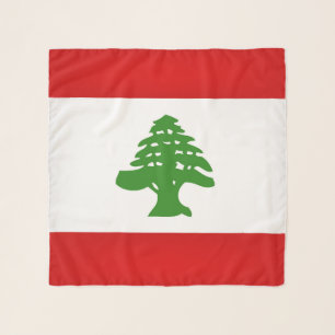 Lebanon Flag Fashion Scarf