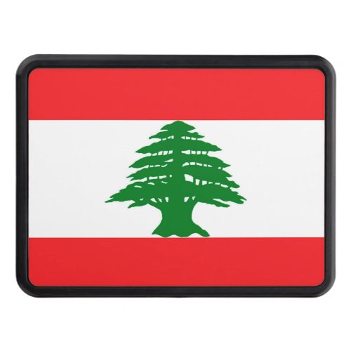 Lebanon Flag for Hitch Trailer Hitch Cover