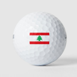 Lebanon Flag Golf Balls