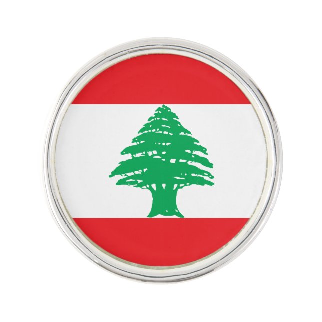 Lebanon Flag Lapel Pin (Front)